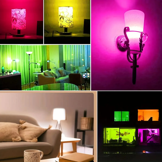 מנורת LED עם 16 צבעים שונים